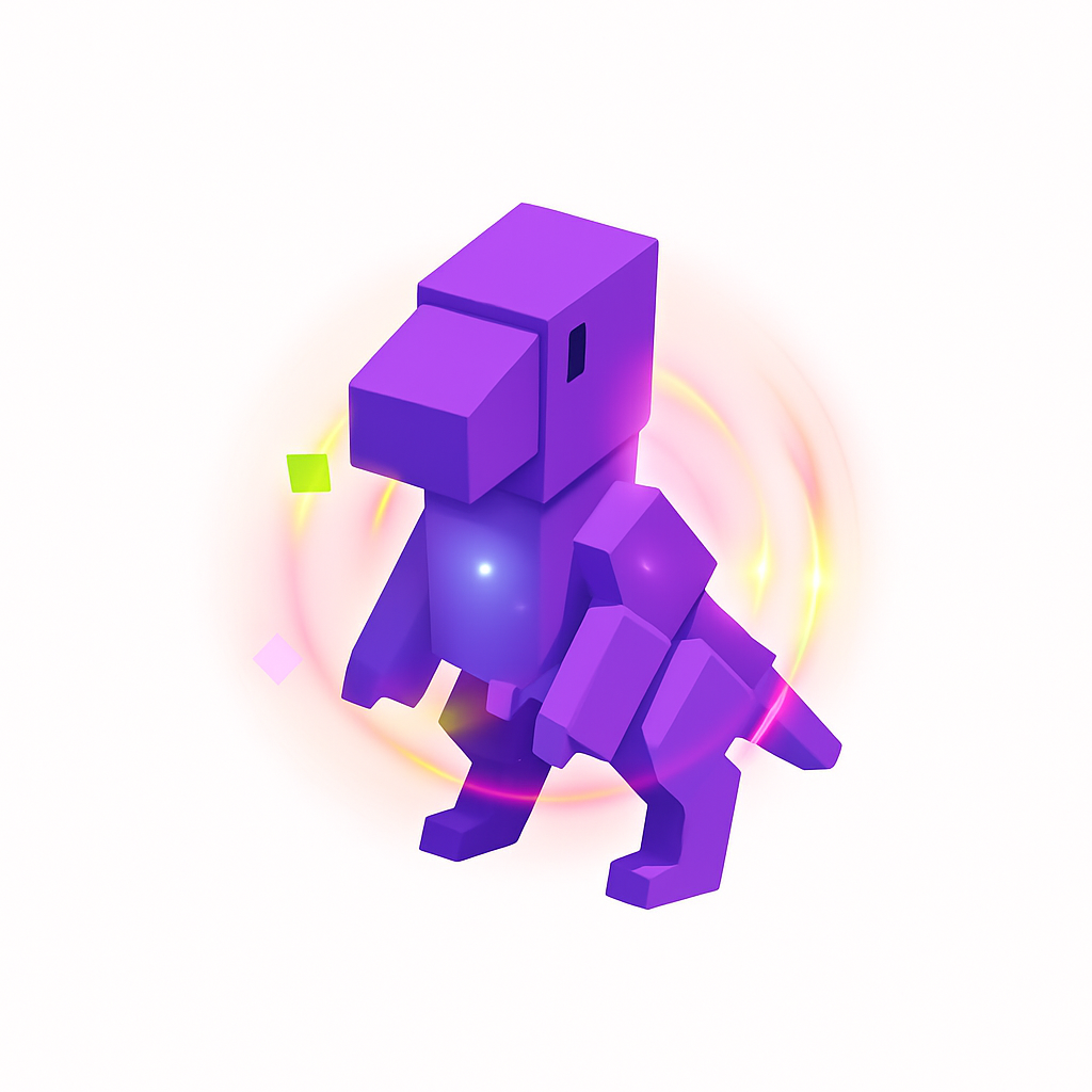 Rainbow T-Rex