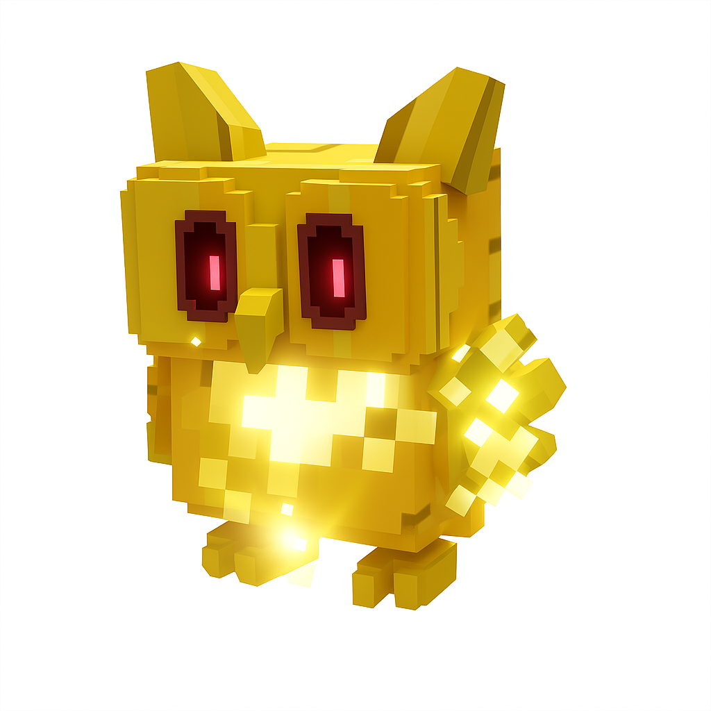 Golden Blood Owl